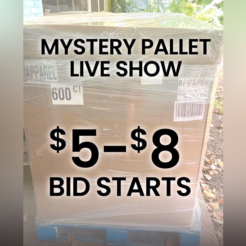 Pallet unboxing Live - LIKE ❤️ THIS POST To Get Notified When I Go LIVE! - Picture 2 of 9